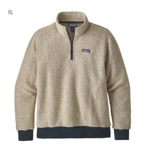 Patagonia Tan Woolyester Fleece Half-Zip Pullover